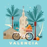 Valencia, Spain clipart